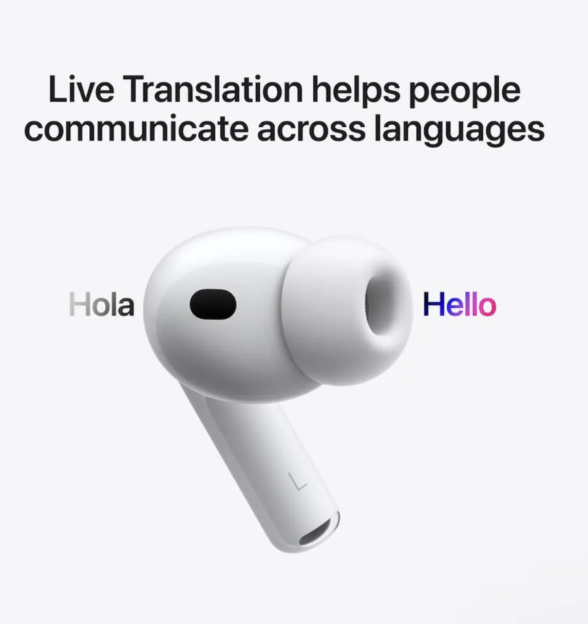 Apple- AirPods Pro 3, Wireless Active Noise Cancelling Earbuds with  Heart Rate Sensing Feature - White — photo 6 sur 6